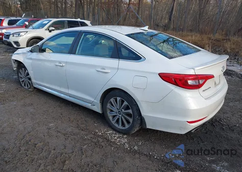 2017 Hyundai Sonata Sport из США, поврежденный, VIN 5NPE34AF9HH497250
